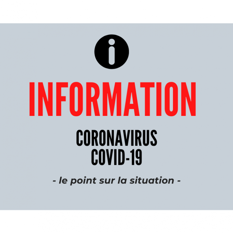 Information sur le COVID 19